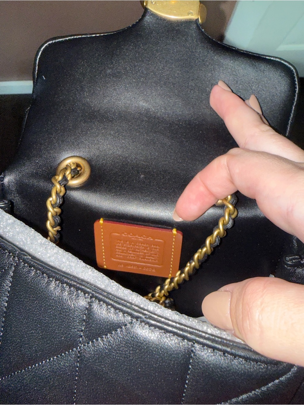 NWT Coach Quilted Tabby top handle - Picture 6 of 7
